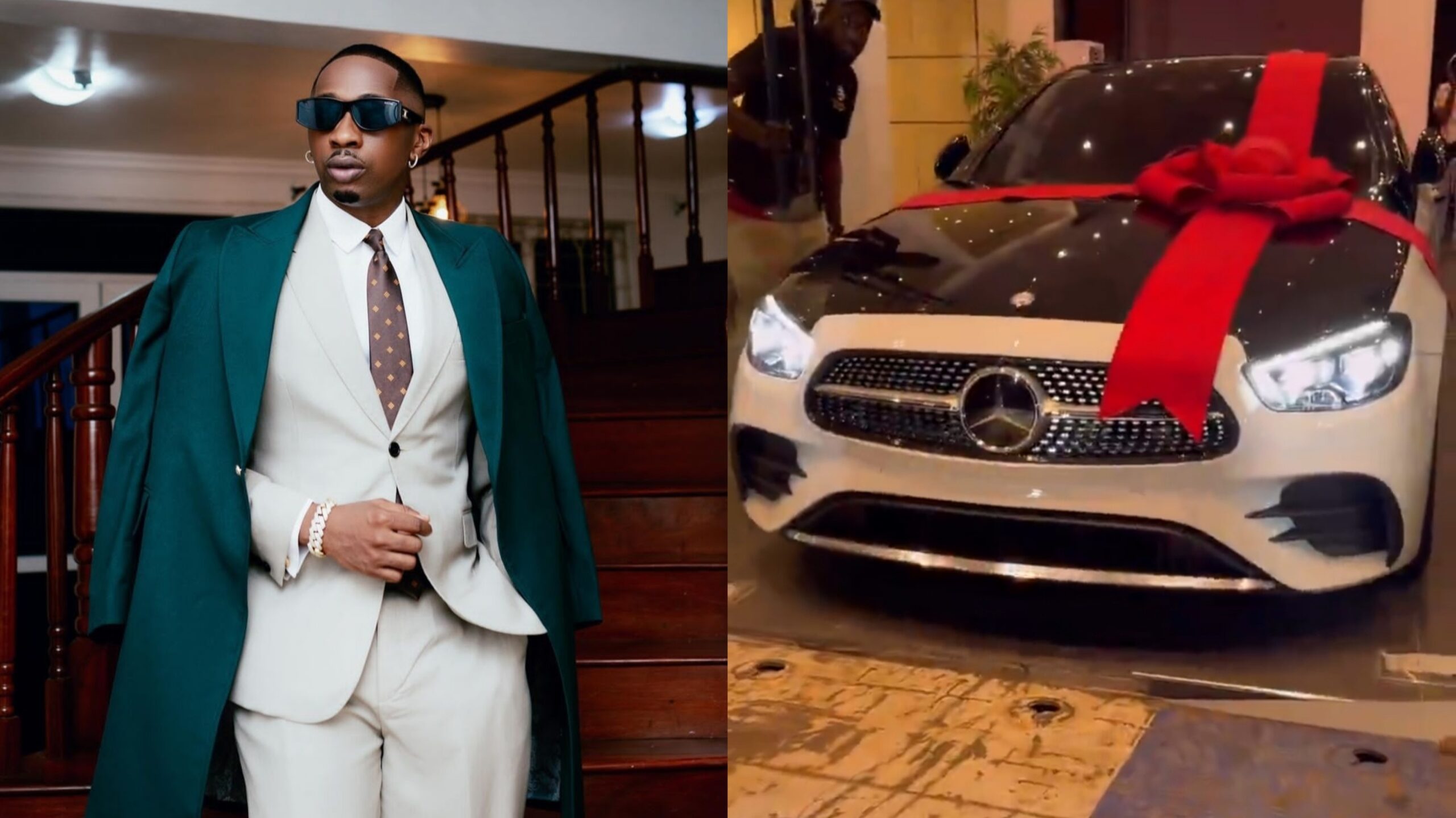 Tanzanian Bongo Flava sensation Juma Mussa Mkambala popularly known as Juma Jux has gifted himself a brand-new Mercedes Benz.